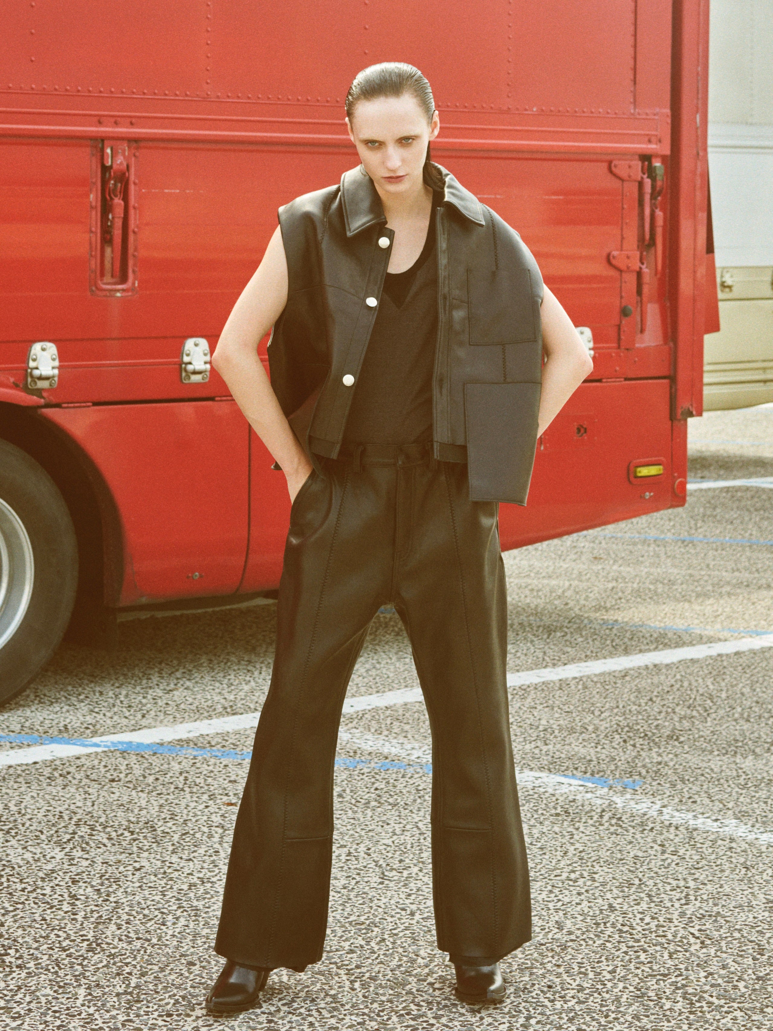 じ*ん様 Rich i LETHER VEST サイズフリー Rich I / LEATHER VEST – PRANK STORE