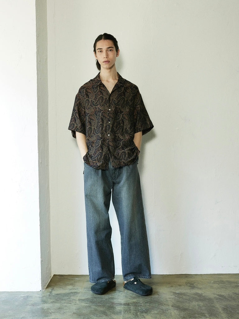 superNova. / Aloha shirt - Paisley jacquard