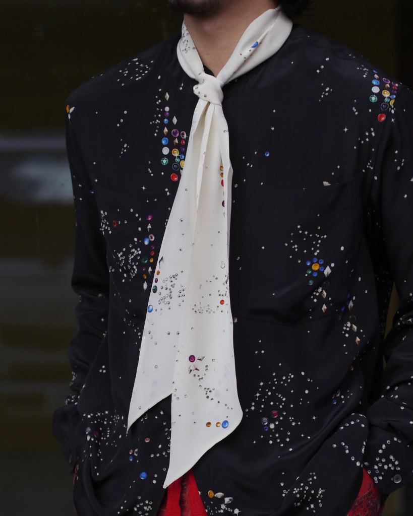 MASU / GALAXY SILK SCARF