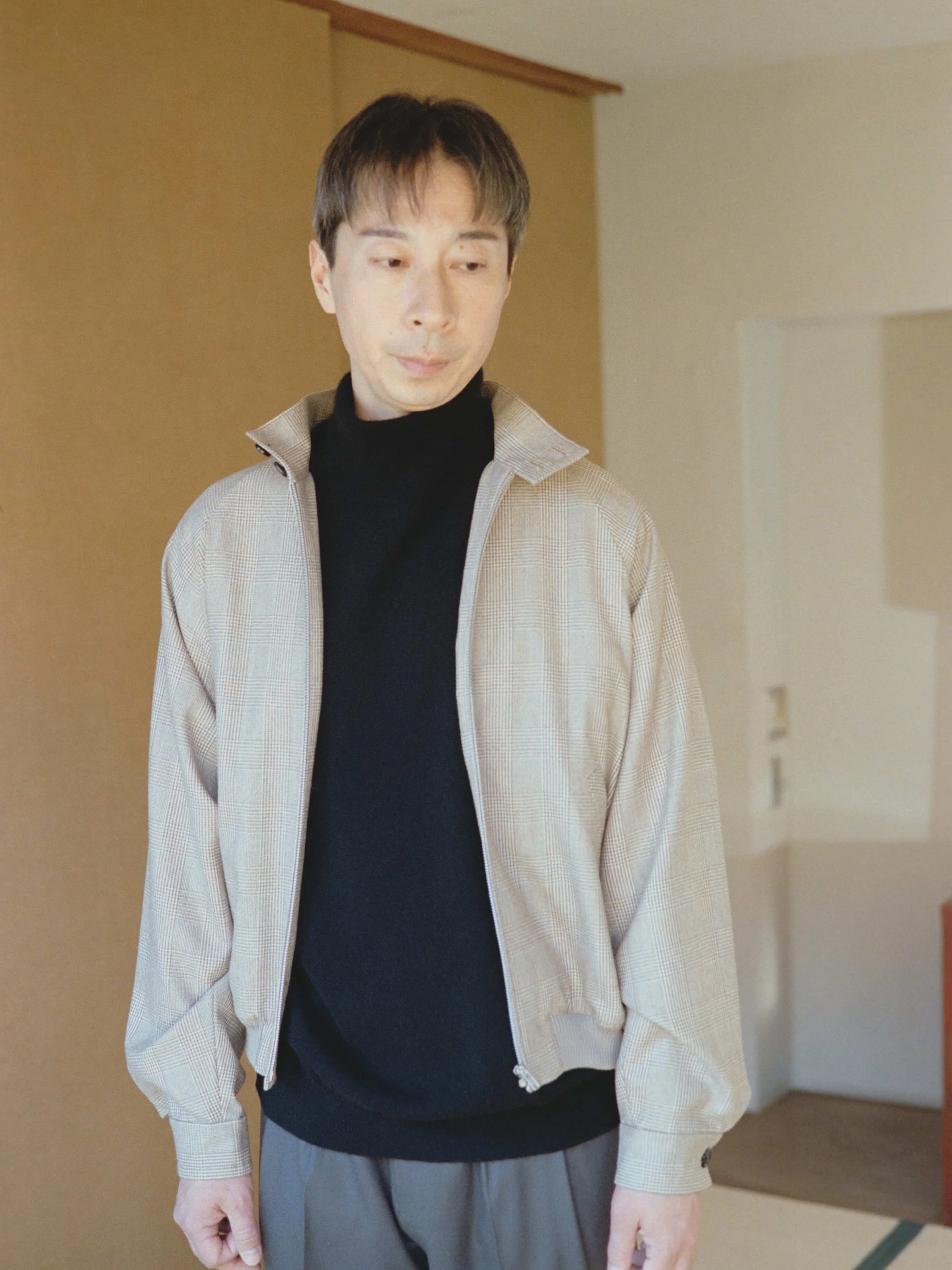 FUJI / WOOL CASHMERE HIGH NECK KNIT – PRANK STORE