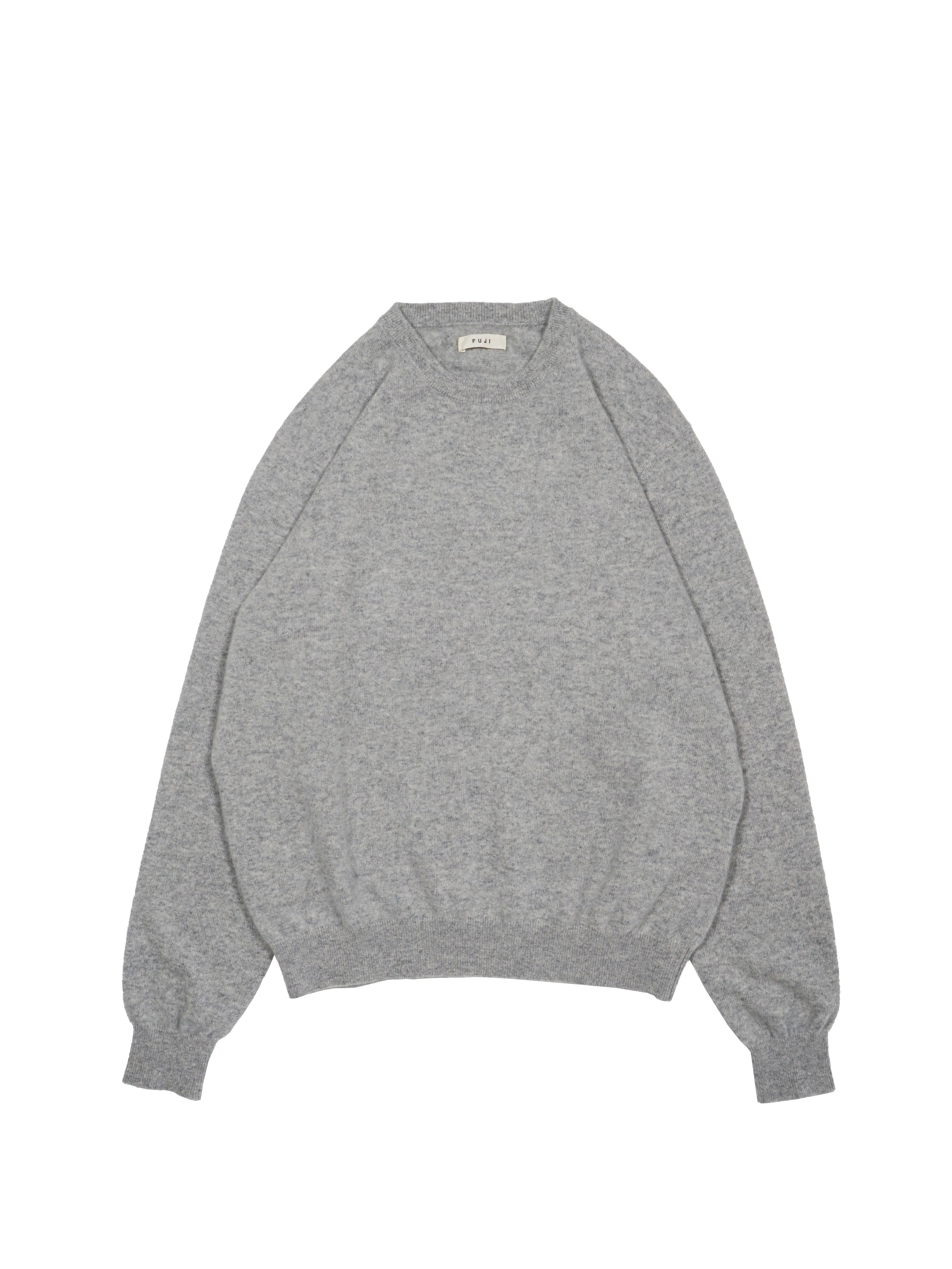 FUJI - CASHMERE CREW NECK KNIT | カシミヤニット | PRANK STORE