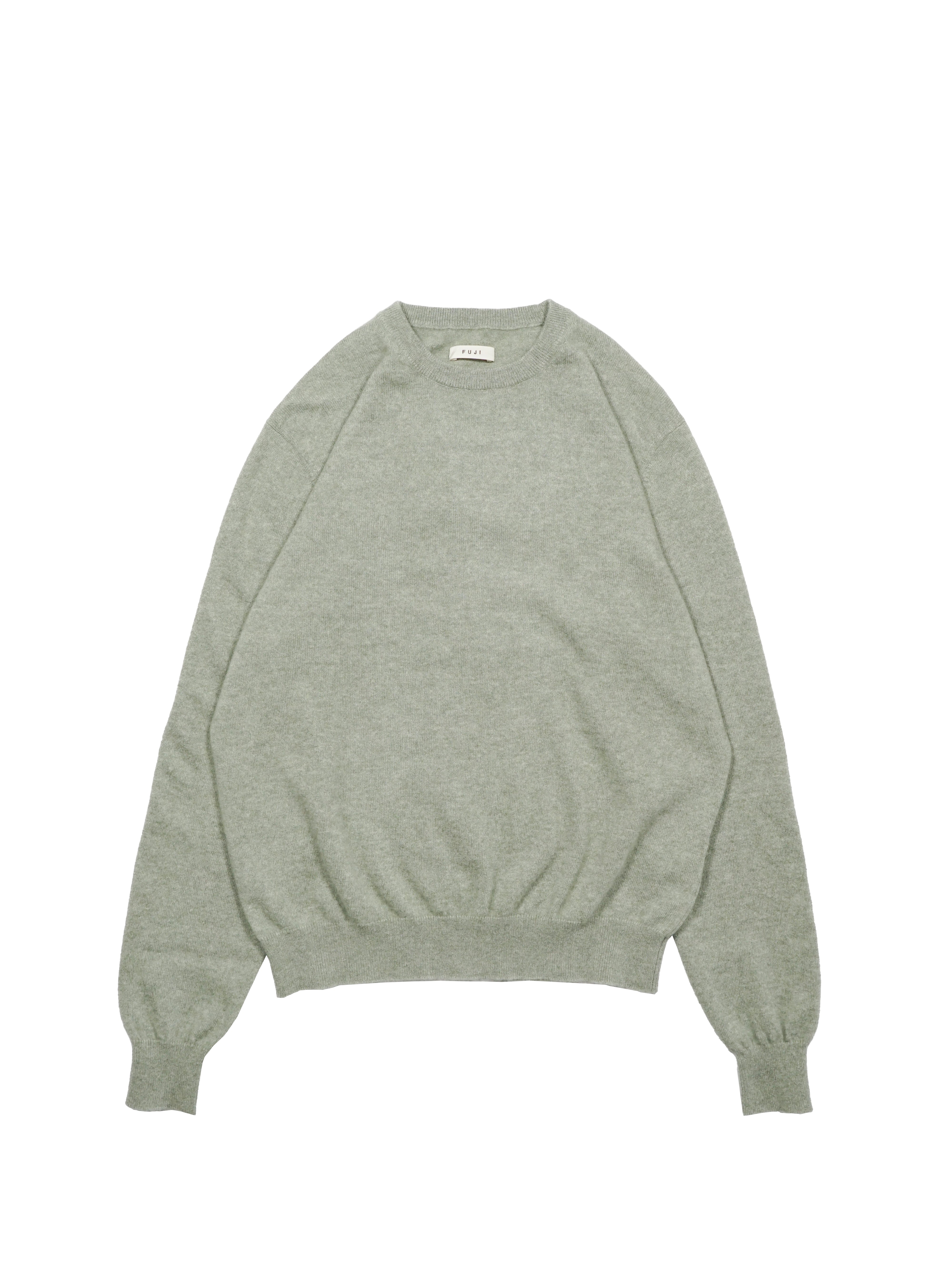 FUJI - CASHMERE CREW NECK KNIT | カシミヤニット | PRANK STORE
