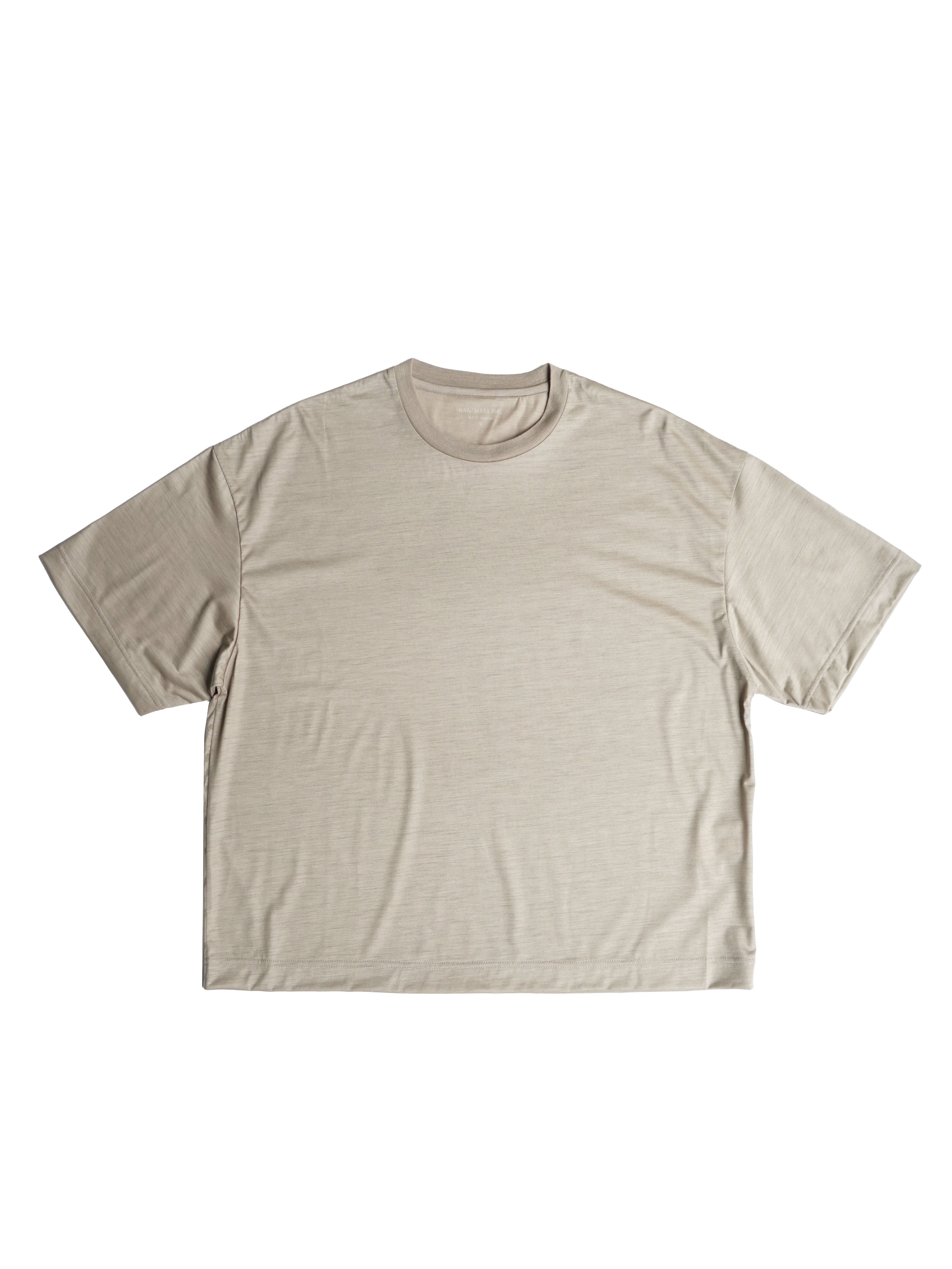KANEMASA PHIL. 36G Wool Short Sleeve Tee | PRANK STORE