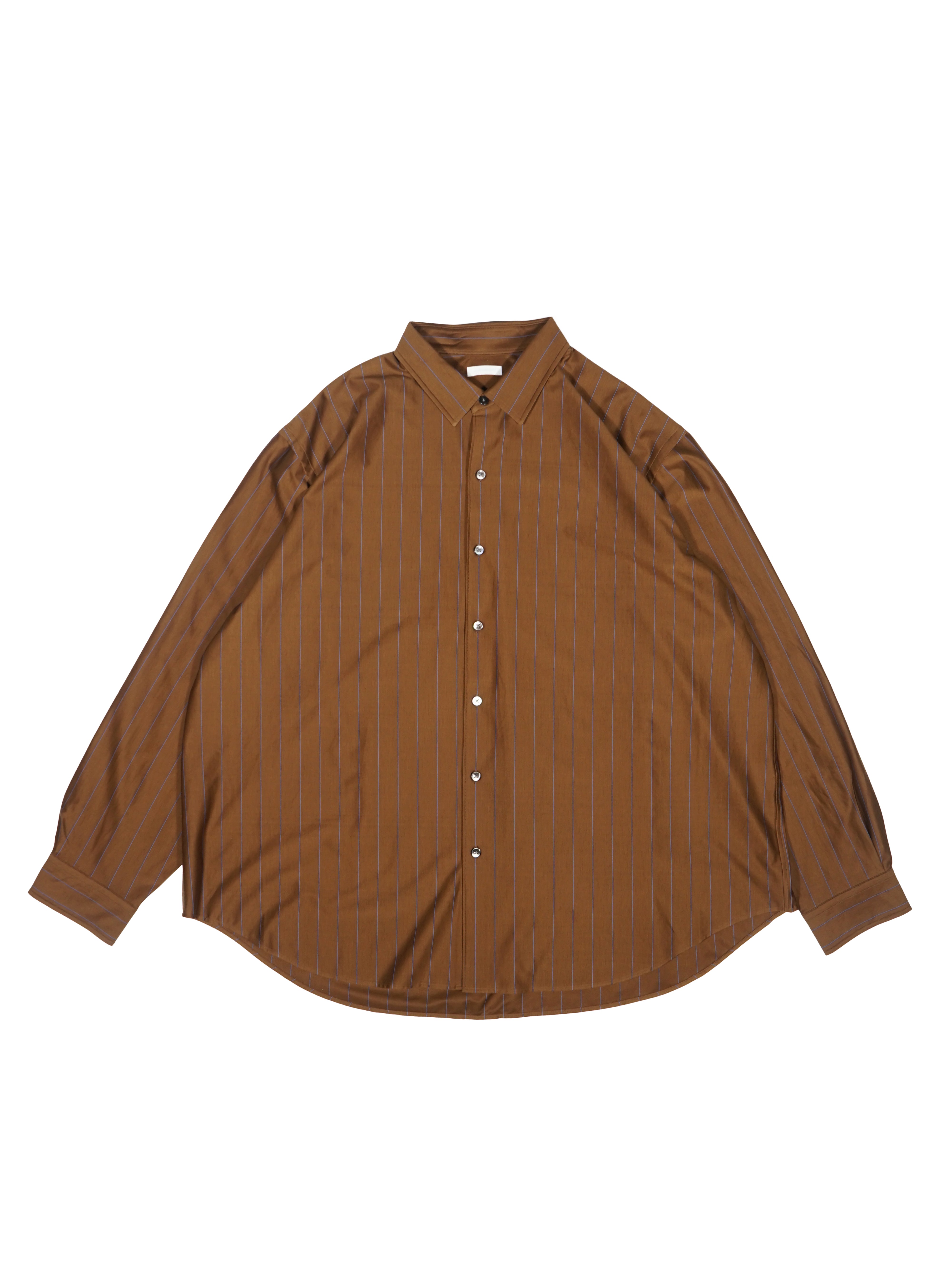 KANEMASA PHIL. 46G Stripe Atmosphere Shirt | 46G Stripe Atmosphere