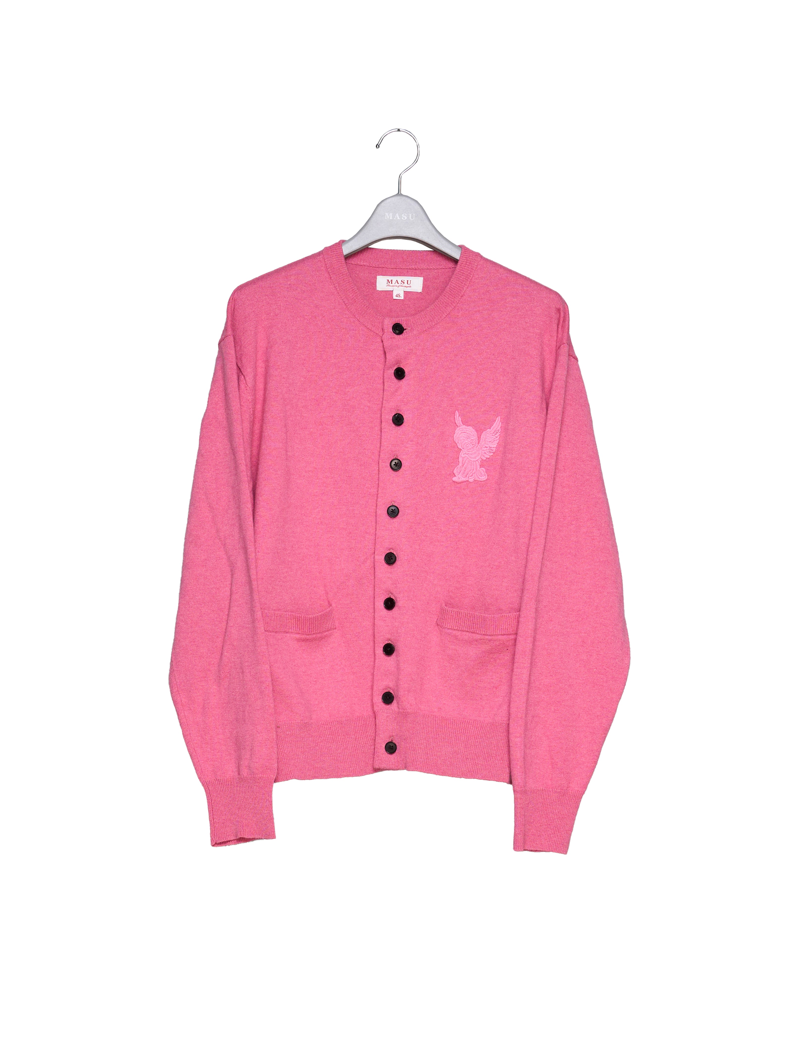 トップス MASU 10 BUTTONS CARDIGAN (PINK) 46 10 Buttons Cardigan - Pink - MASU– MASU Official Online Store