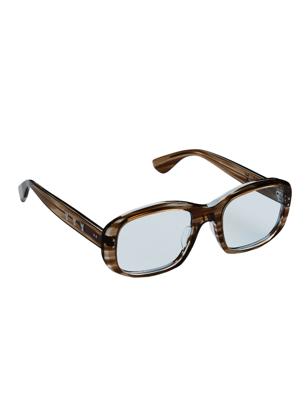 MASU × BLANC OVAL SHAPE SUNGLASSES MASU 