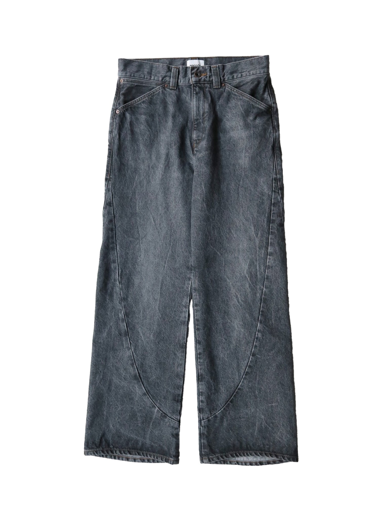 encode PROTOTYPE 3D JEANS BLACK エンコード　黒 encode 