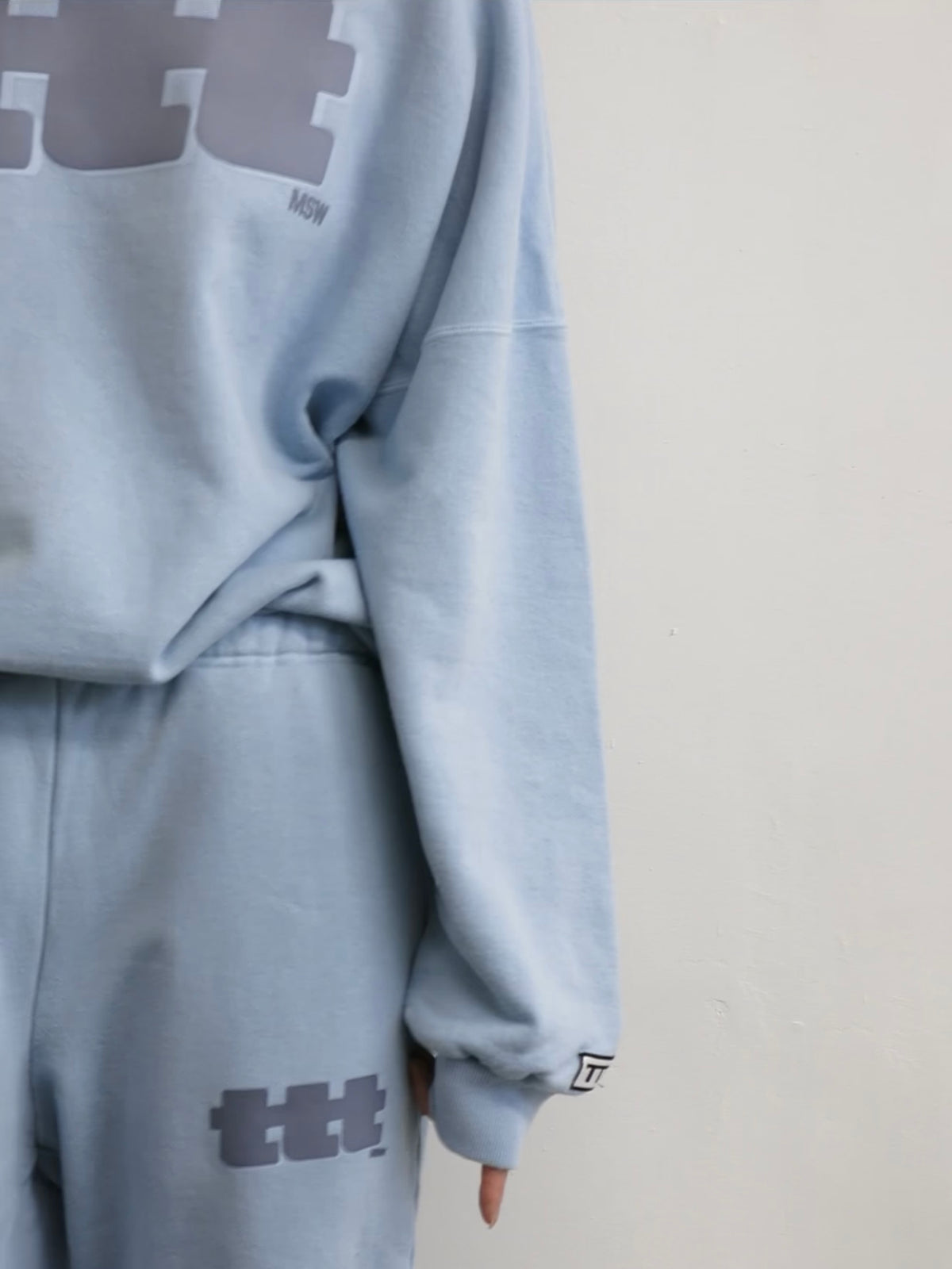 TTT logo hoodie (gray) L