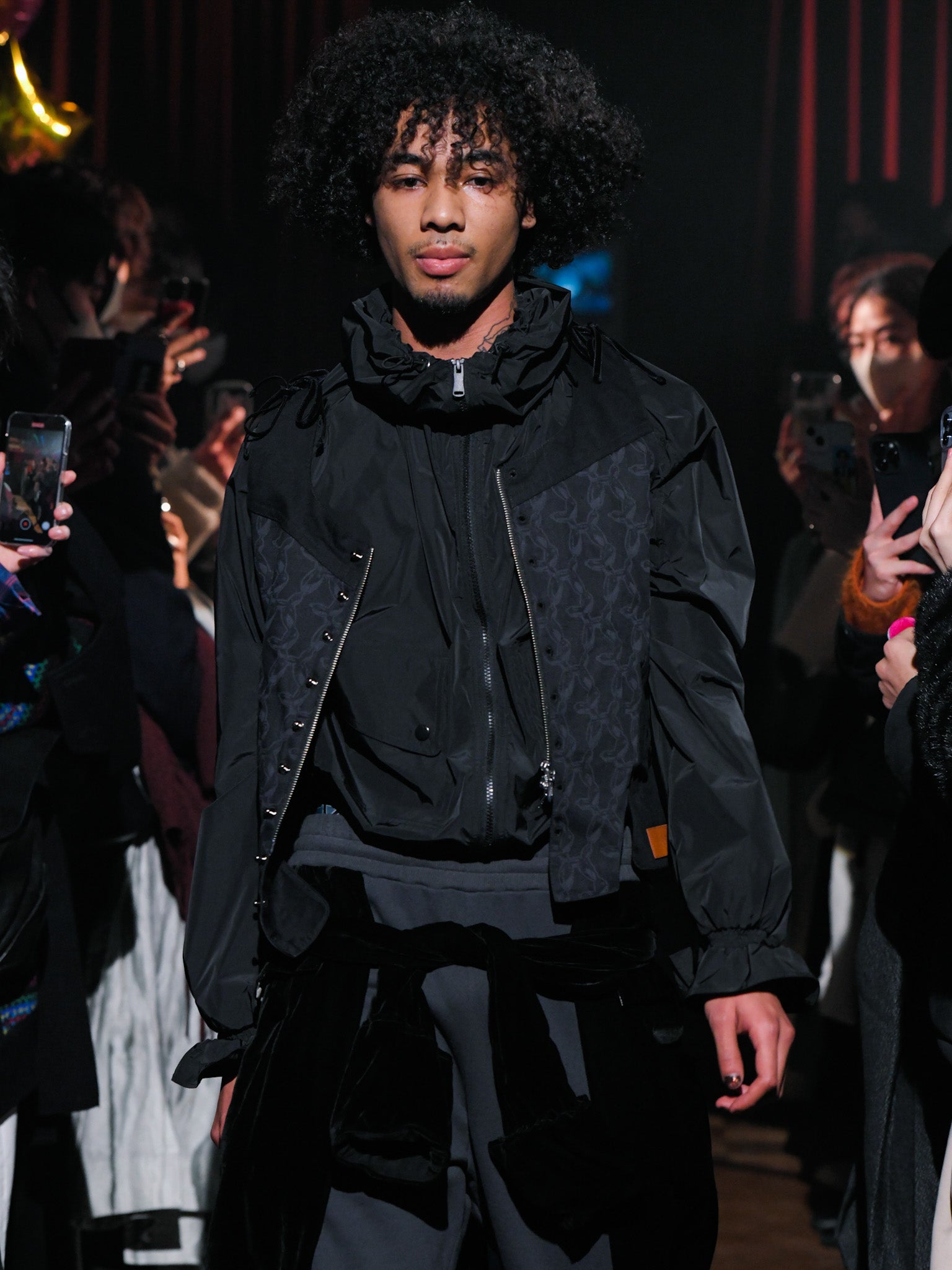 MASU / NYLON HOODED JACKET