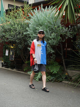 BUZIGAHILL 通販 Four-panel French seam T-shirts マルチ Tシャツ 着用イメージ