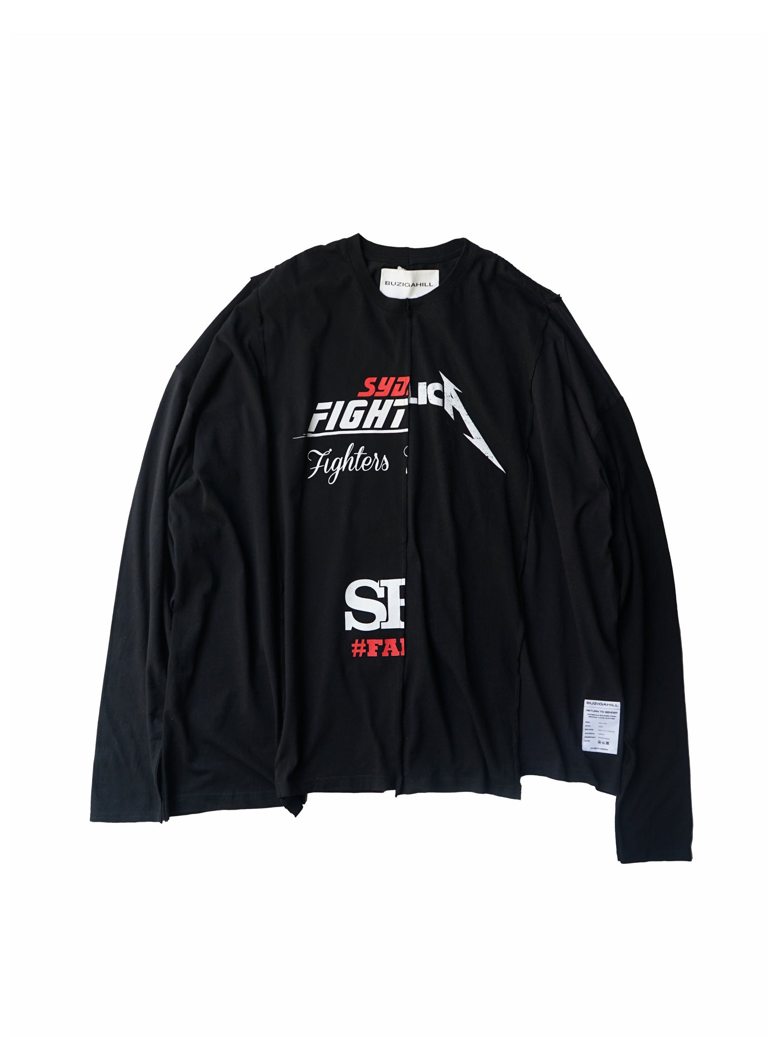 BUZIGAHILL"Four-panel long-sleeved t-shirts" (MULTI)