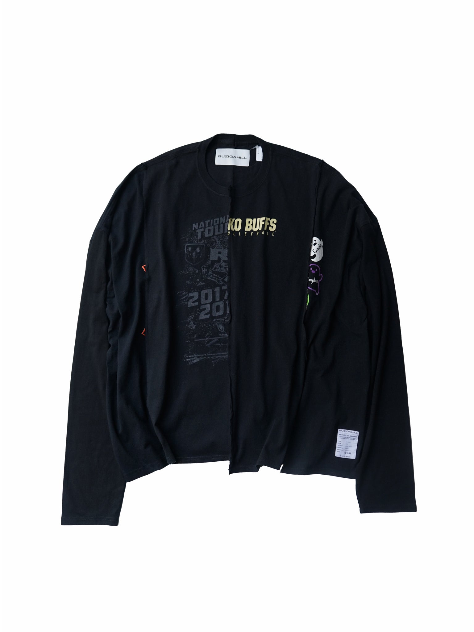 BUZIGAHILL"Four-panel long-sleeved t-shirts" (MULTI)