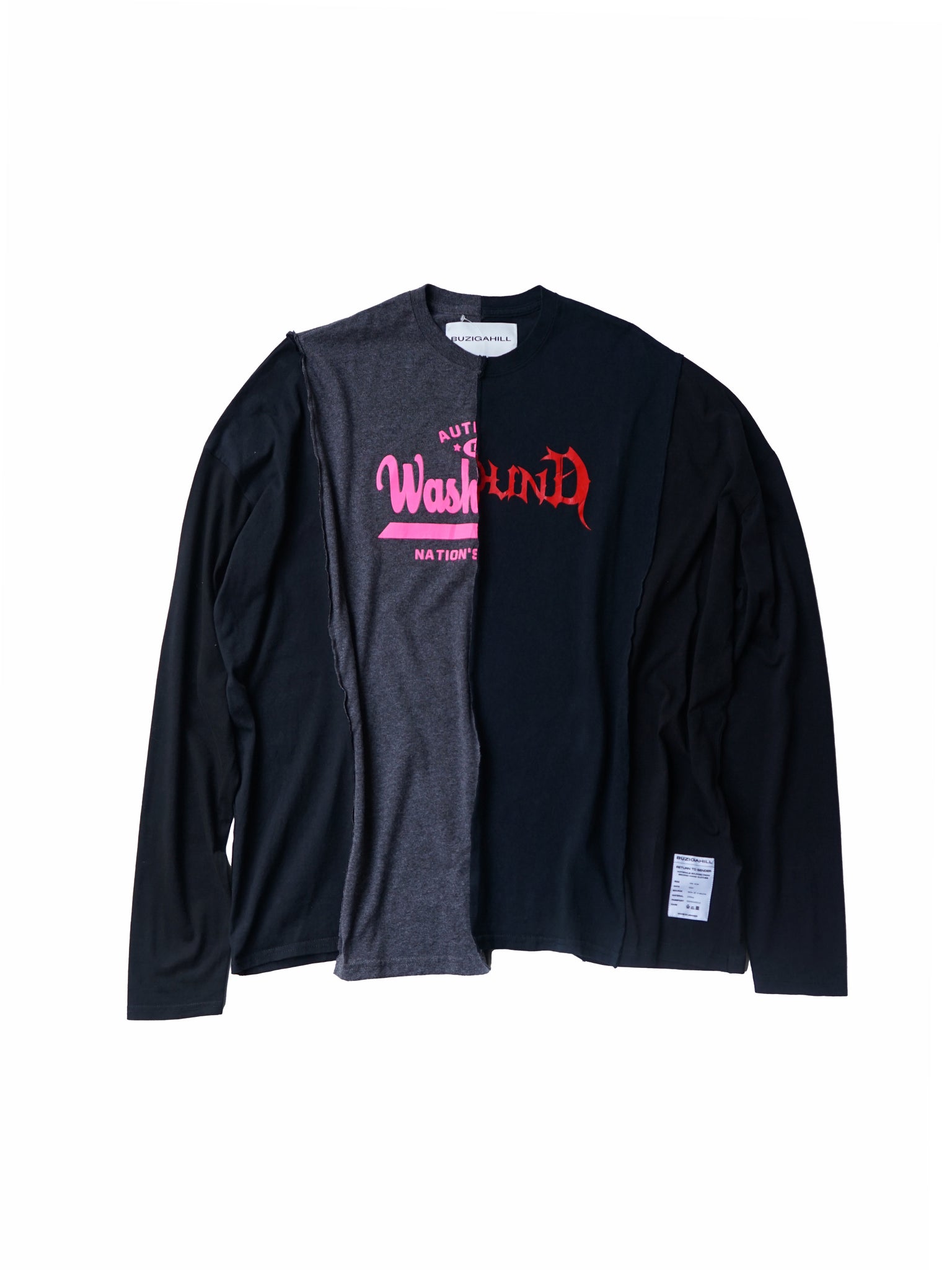 BUZIGAHILL"Four-panel long-sleeved t-shirts" (MULTI)