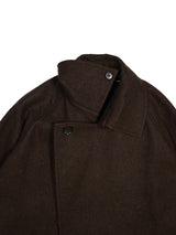 Blanc YM Alpaca Oversize Coat ブランワイエム アルパカオーバーサイズコート 通販 ディープブラウン