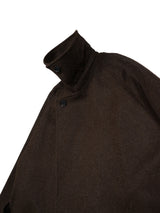 Blanc YM Alpaca Oversize Coat ブランワイエム アルパカオーバーサイズコート 通販 ディープブラウン