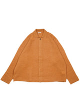 Blanc YM ブランワイエム Kid Mohair Knit Shirts キッドモヘアニットシャツ 通販 オレンジ