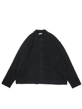 Blanc YM ブランワイエム Kid Mohair Knit Shirts キッドモヘアニットシャツ 通販 ブラック