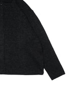 Blanc YM ブランワイエム Kid Mohair Knit Shirts キッドモヘアニットシャツ 通販 ブラック
