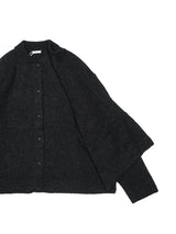 Blanc YM ブランワイエム Kid Mohair Knit Shirts キッドモヘアニットシャツ 通販 ブラック
