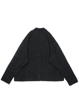 Blanc YM ブランワイエム Kid Mohair Knit Shirts キッドモヘアニットシャツ 通販 ブラック
