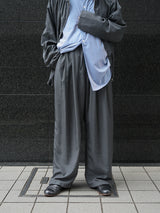 Blanc YM(ブランワイエム)
 "Cupro Nylon Browsing Pants" GRAY
通販
着用イメージ