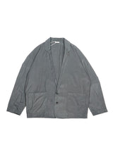 Blanc YM Cupro Nylon Single Breasted JKT キュプラナイロンシングルブレステッドジャケット 通販 グレー
