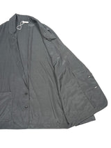 Blanc YM Cupro Nylon Single Breasted JKT キュプラナイロンシングルブレステッドジャケット 通販 グレー