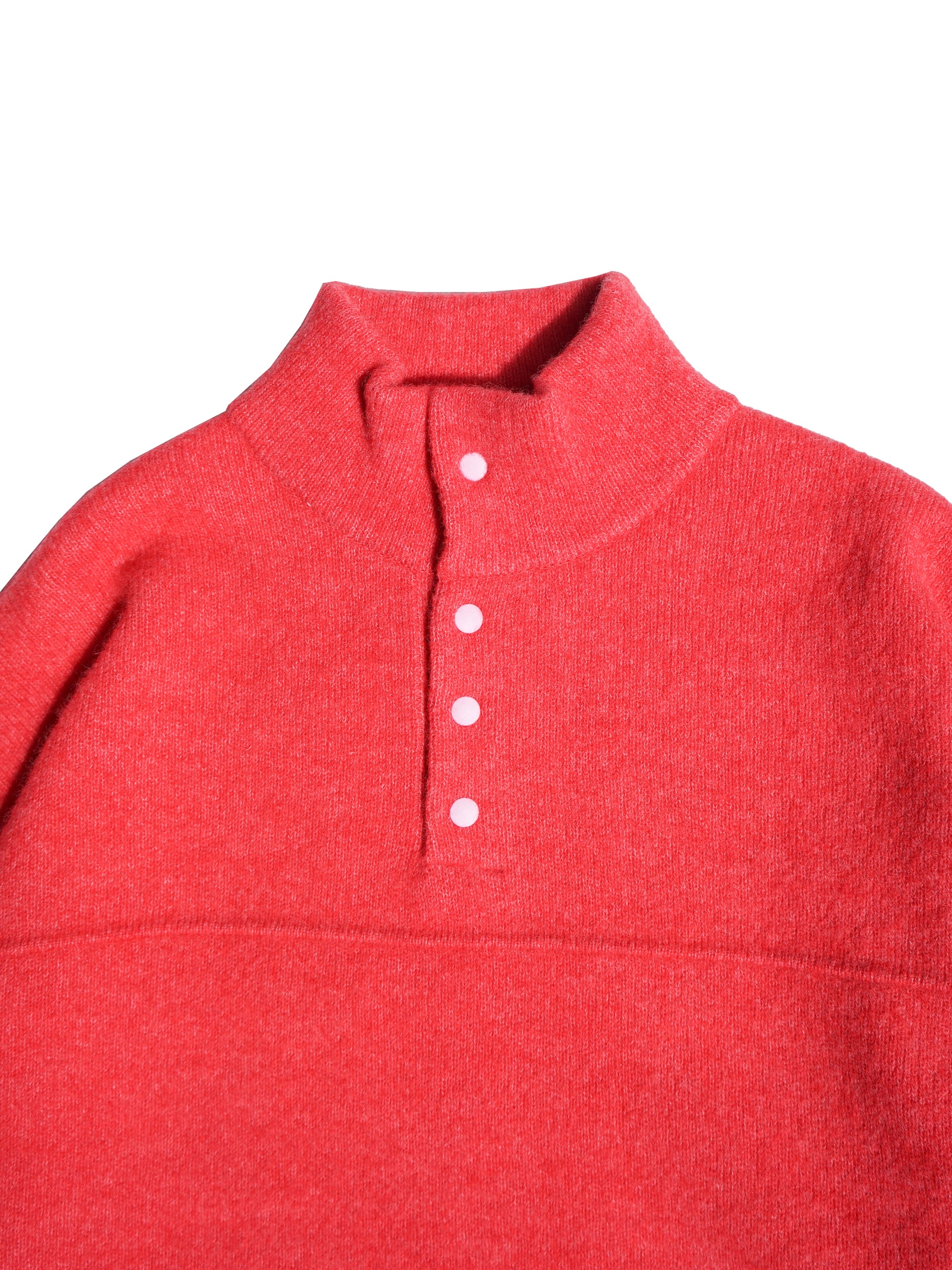 Blanc YM／Wool Fleece Blanc YM / Wool Fleece Snap Pullover(Sax Blue)通販サイト