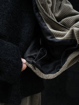 Blanc YM ブランワイエム Corduroy Padded JKT コーデュロイパデッドジャケット 通販 ベージュ 
着用イメージ