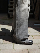 MASU MB WIDE JEANS エムエーエスユーボーイズワイドジーンズ 通販 ブラック 着用イメージ