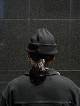 YOKO SAKAMOTO KNIT BIG WATCH CAP(COTTON CASHMERE) ニットビッグワッチキャップ 通販 ブラック
着用イメージ