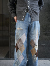 MASU MB DIAMOND WIDE JEANS MBダイヤモンドワイドジーンズ 通販 インディゴ
着用イメージ