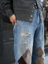 MASU MB DIAMOND WIDE JEANS MBダイヤモンドワイドジーンズ 通販 インディゴ
着用イメージ