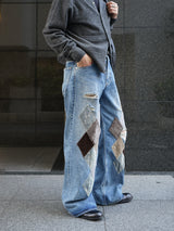 MASU MB DIAMOND WIDE JEANS MBダイヤモンドワイドジーンズ 通販 インディゴ
着用イメージ
