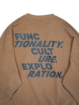 F/CE. RE JYVASKYLA SWEATSHIRT リ ユヴァスキュラ スウェットシャツ 通販 ベージュ