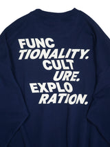 F/CE. RE JYVASKYLA SWEATSHIRT リ ユヴァスキュラ スウェットシャツ 通販 ブルー