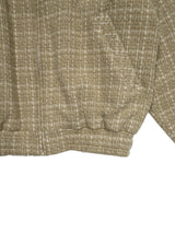FUJI フジ WOOL CHECK RAGLAN BLOUSON ウールチェックラグランブルゾン 通販 グリーンチェック