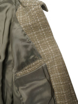 FUJI フジ WOOL CHECK RAGLAN BLOUSON ウールチェックラグランブルゾン 通販 グリーンチェック