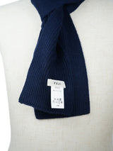 FUJI CASHMERE MINIATURE STALL フジ カシミヤミニチュアストール 通販 ネイビー