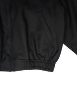 FUJI フジ "WOOL RAGLAN BLOUSON" ウールラグランブルゾン BLACK 通販