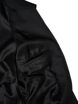 FUJI フジ "WOOL RAGLAN BLOUSON" ウールラグランブルゾン BLACK 通販