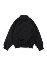 FUJI フジ "WOOL RAGLAN BLOUSON" ウールラグランブルゾン BLACK 通販