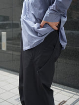 F/CE. HOLLOW FIBER STRETCH PANTS ホローファイバーストレッチパンツ 通販 ブラック
着用イメージ