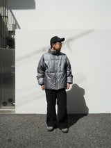 F/CE. PERTEX MINIMAL PADDING PARKA 2.0 エフシーイー PERTEXミニマルパディングパーカー2.0 通販 グレー 着用イメージ