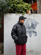 F/CE. PERTEX MINIMAL PADDING PARKA 2.0 エフシーイー PERTEXミニマルパディングパーカー2.0 通販 ブラック 着用イメージ