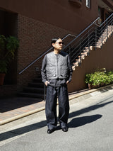 F/CE. LEE BY F/CE.91-B MODULE VEST エフシーイー リー モジュールベスト 通販 グレー 着用イメージ