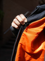 F/CE. LEE BY F/CE.91-B MODULE VEST エフシーイー リー モジュールベスト 通販 グレー 着用イメージ