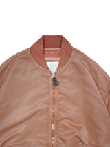 INNAT HAND-DYED BOMBER JACKET ハンドダイボンバージャケット 通販 ピンク