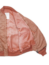 INNAT HAND-DYED BOMBER JACKET ハンドダイボンバージャケット 通販 ピンク