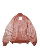 INNAT HAND-DYED BOMBER JACKET ハンドダイボンバージャケット 通販 ピンク